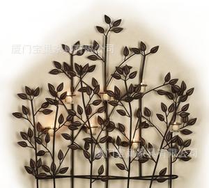 鐵藝 燭臺 壁掛燭臺 裝飾燭臺 蠟燭臺 金屬燭臺 批發(fā) 定制