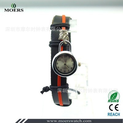 時(shí)尚與實(shí)用兼具 廠家批發(fā)女士合金手表，編織表帶自由拆卸設(shè)計(jì)